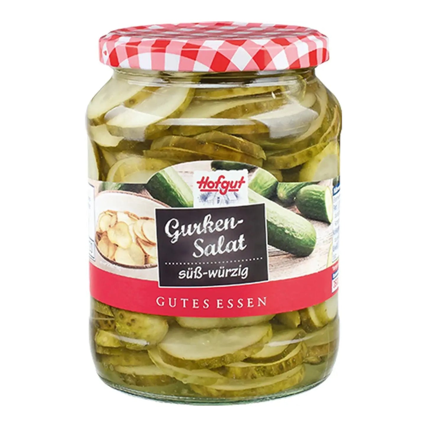 Agurksalat, søt og krydret, etter klassisk oppskrift, 720 ml - DEALS-OF-NORWAY