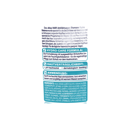 Anti-flass-sjampo Hydro 300 ml - DEALS-OF-NORWAY