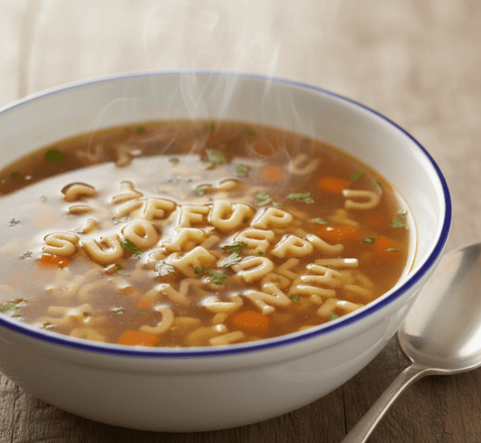 Bokstavsuppe - pose for 750 ml - NORMAE