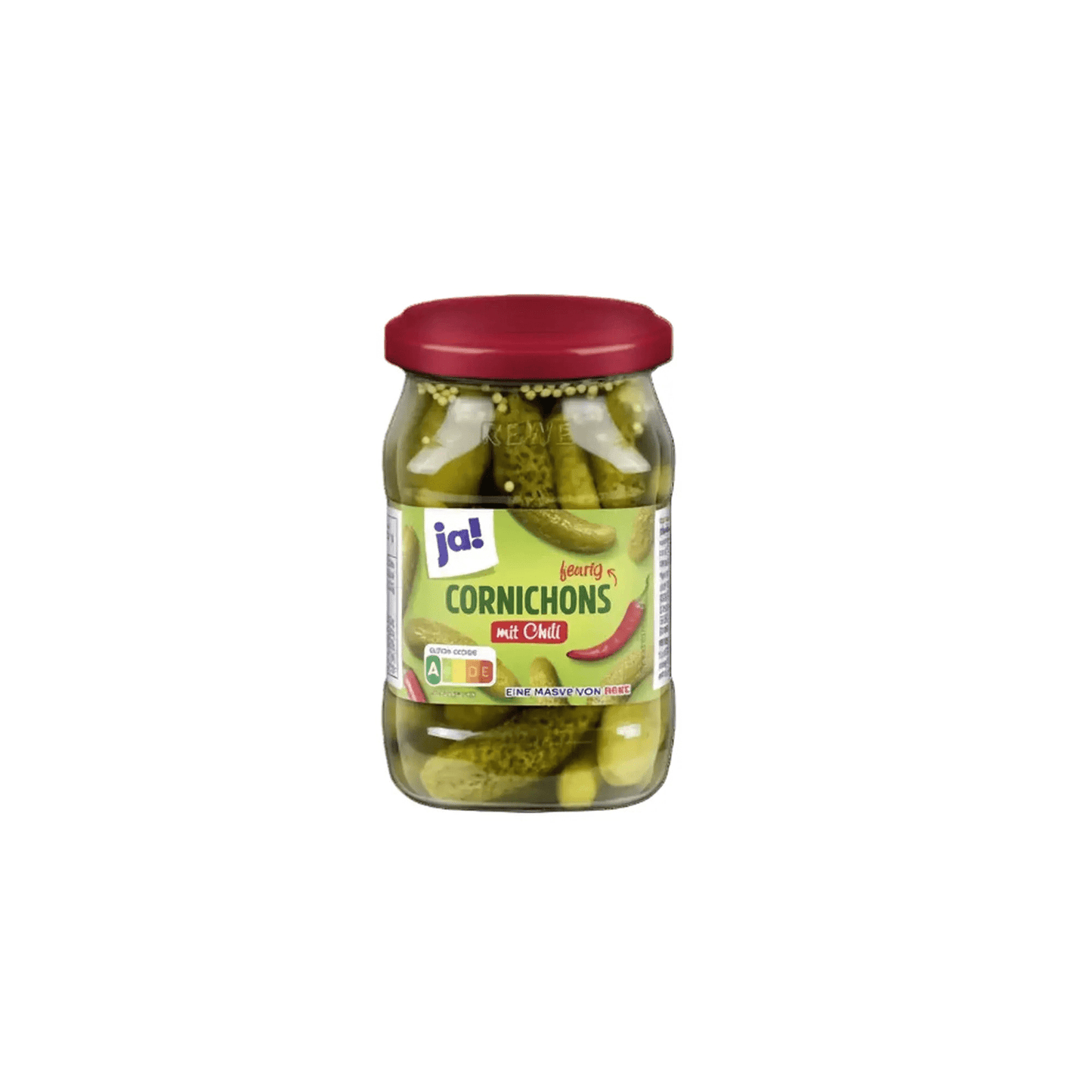Cornichoner med chili, 350 g - DEALS-OF-NORWAY