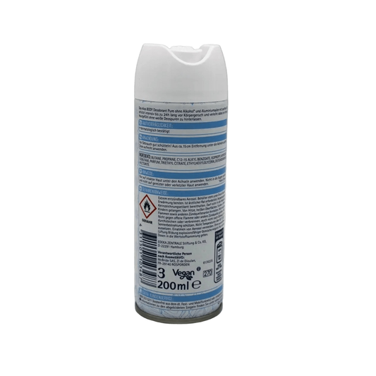 Deospray for kvinner Pure Sensitiv 200 ml - DEALS-OF-NORWAY