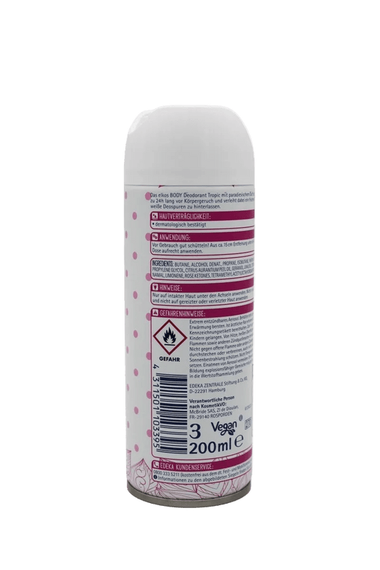 Deospray for kvinner Tropic 200 ml - DEALS-OF-NORWAY