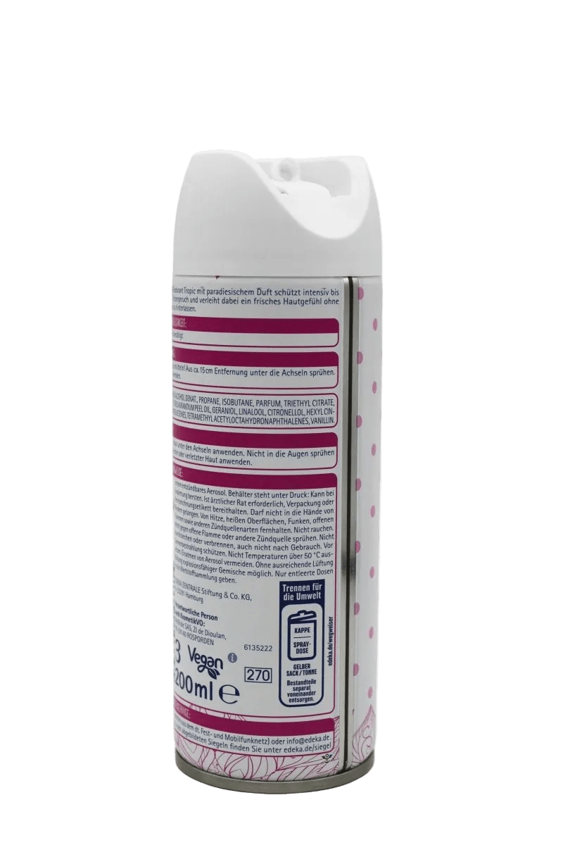 Deospray for kvinner Tropic 200 ml - DEALS-OF-NORWAY