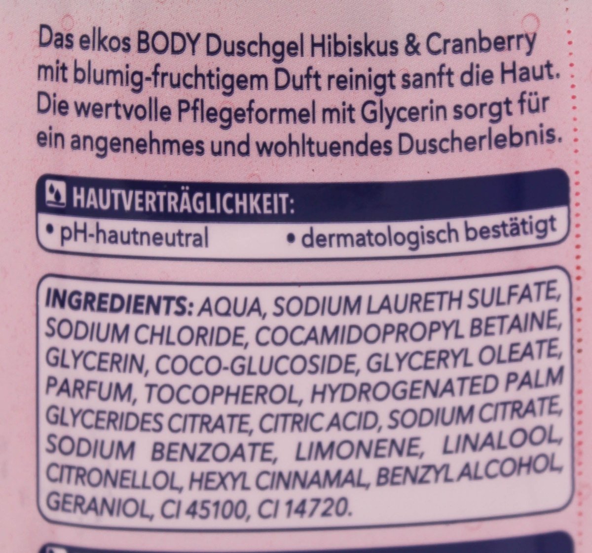 Dusjgel Hibiskus og tranebær 400 ml - DEALS - OF - NORWAY