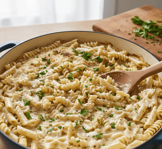 Ferdigrett med pasta i fløtesaus 63 g - NORMAE