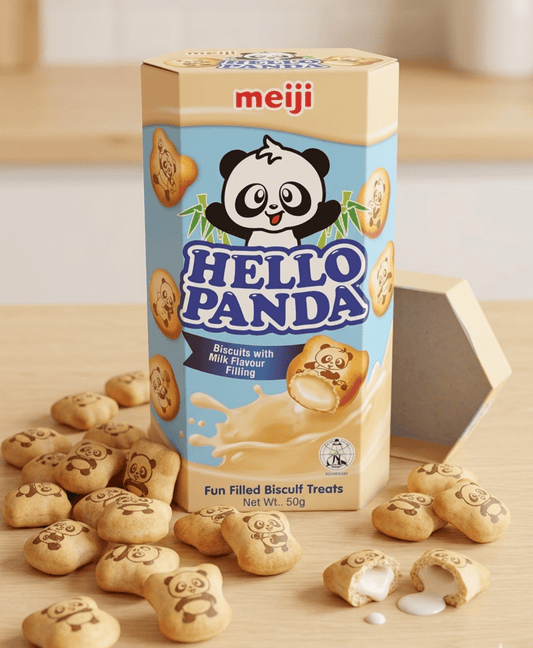 Hello Panda - kjeks med melkekremfyll 50 g - DEALS - OF - NORWAY