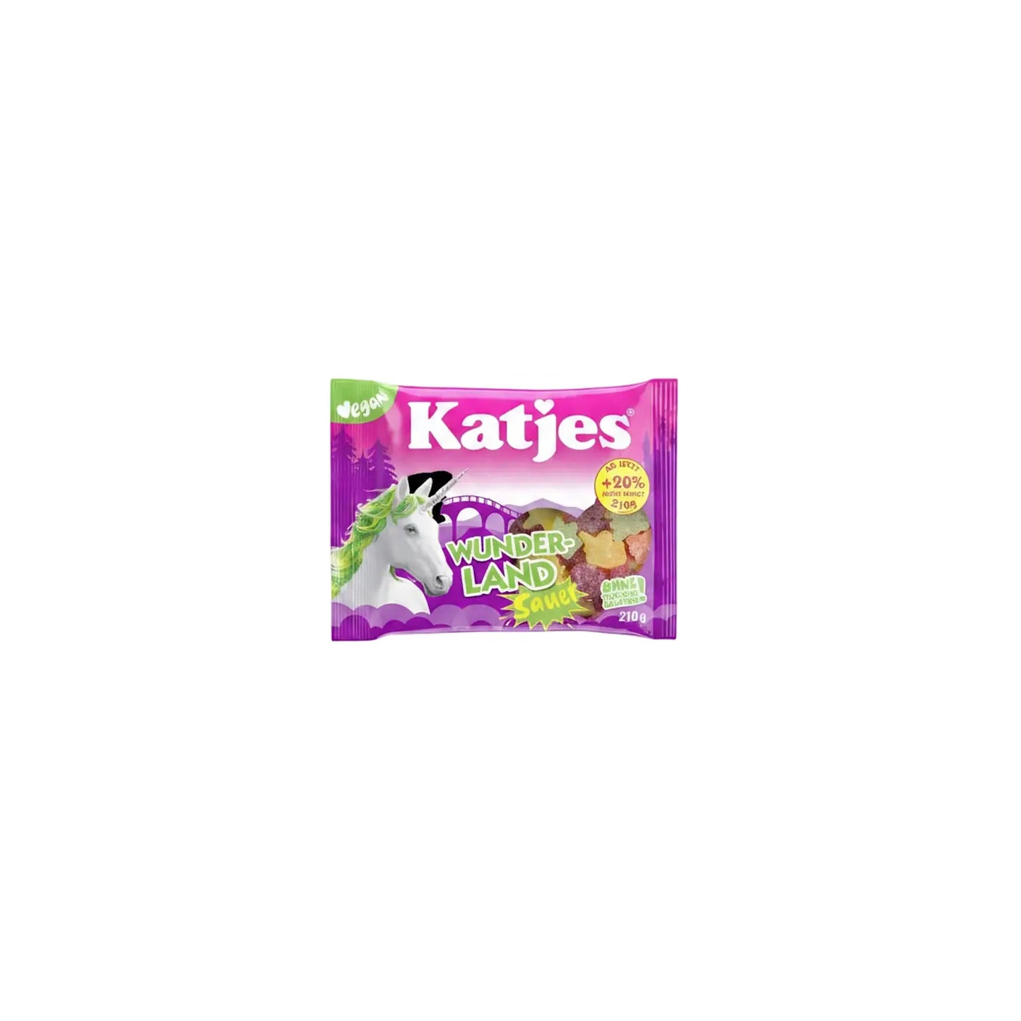 Katjes Wunderland, 210 g pose - DEALS-OF-NORWAY
