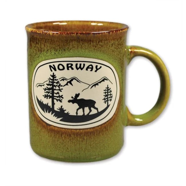 Keramisk krus elg, Grønn - DEALS - OF - NORWAY