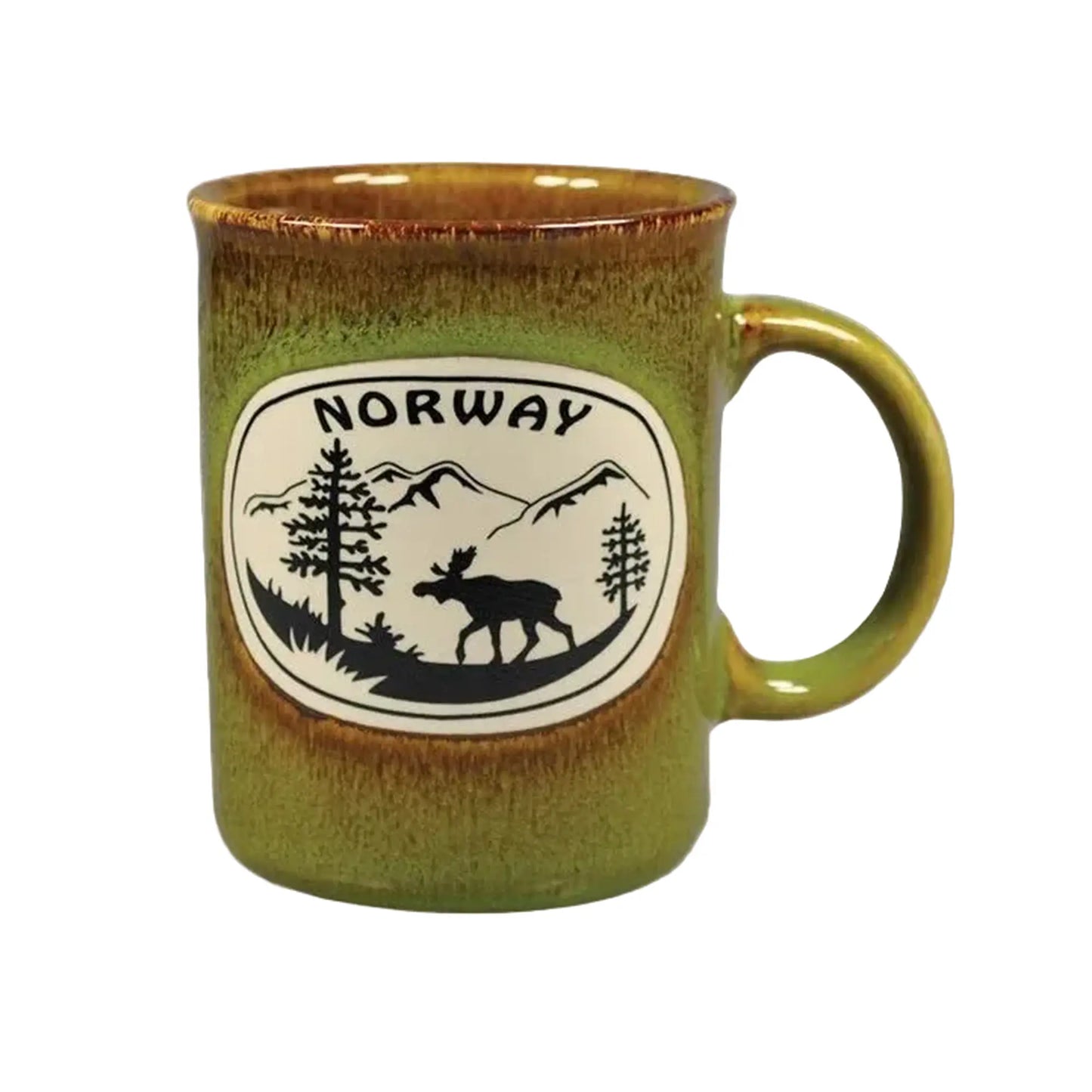 Keramisk krus elg, Grønn - DEALS - OF - NORWAY
