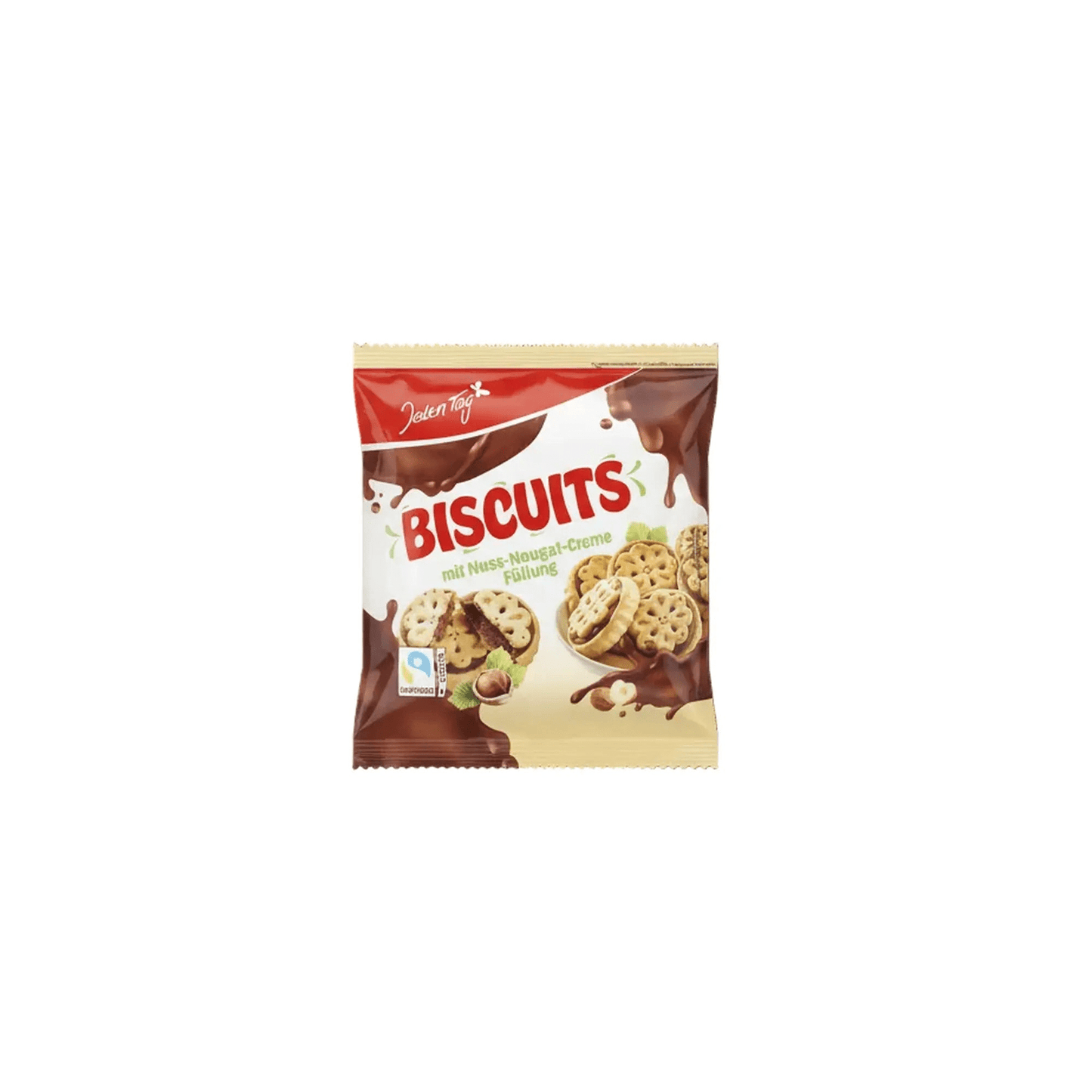 Kjeks med nøtte-nougat-kremfyll - DEALS-OF-NORWAY