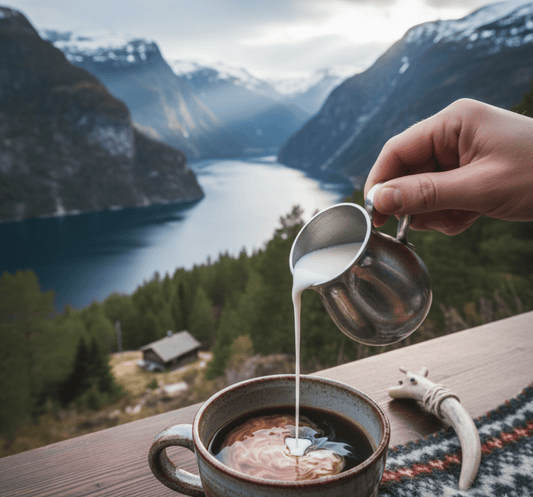 kondensert melk 4 %, 340 g - NORMAE