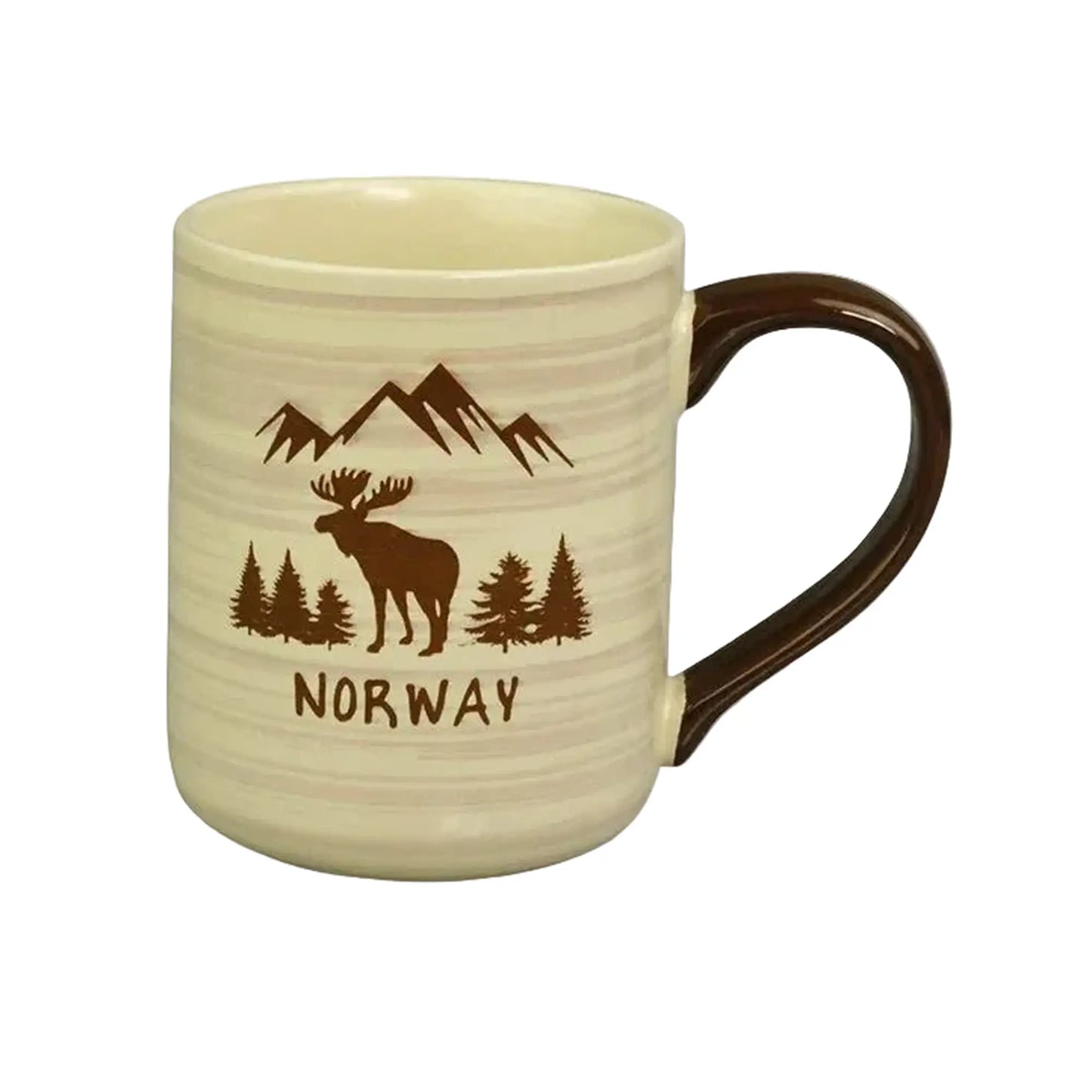 Krus Beige Marmor, Elg - DEALS - OF - NORWAY