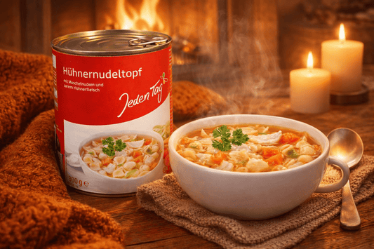 Kyllingnudelgryte 800 g boks - NORMAE