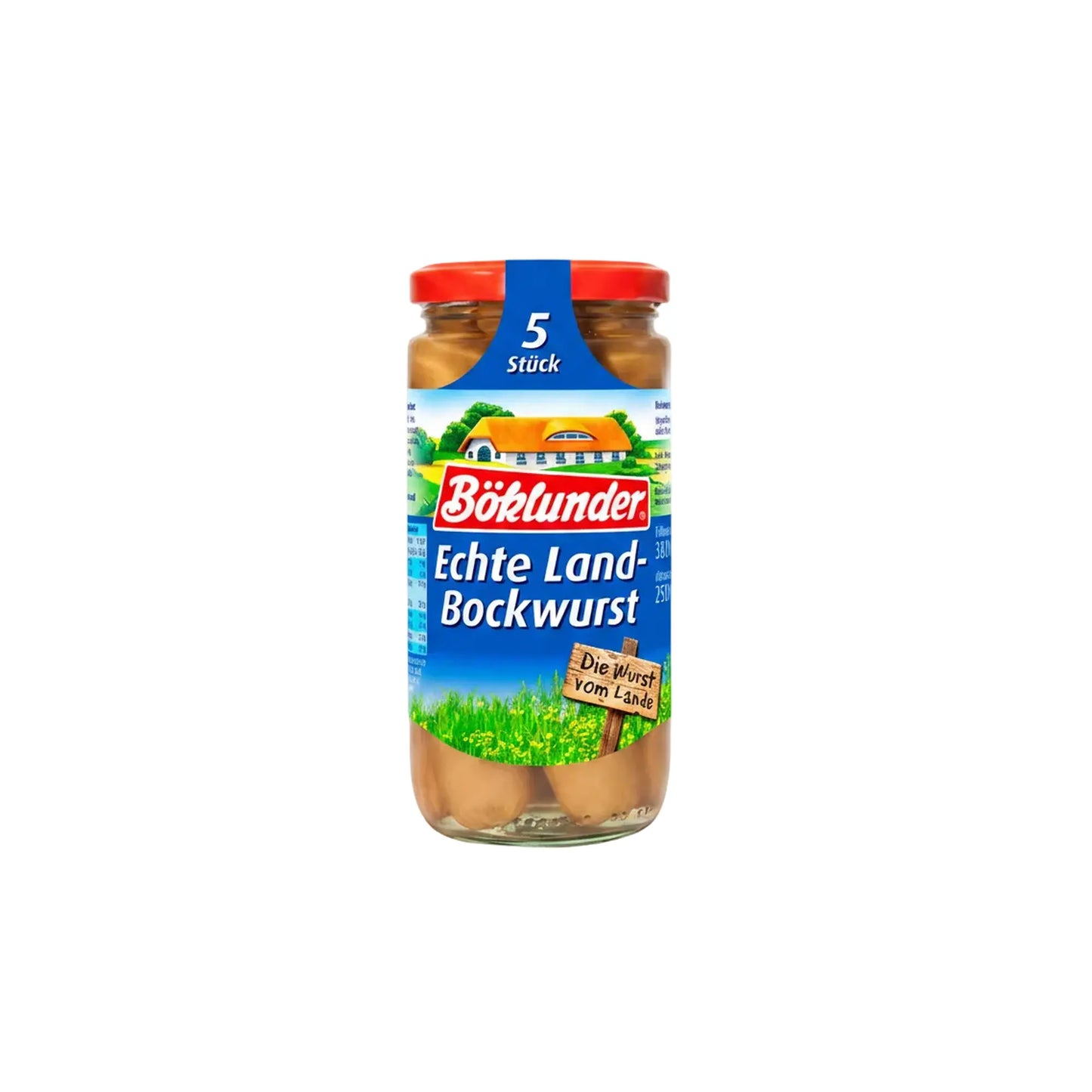 landpølser, 350 g glass - DEALS-OF-NORWAY