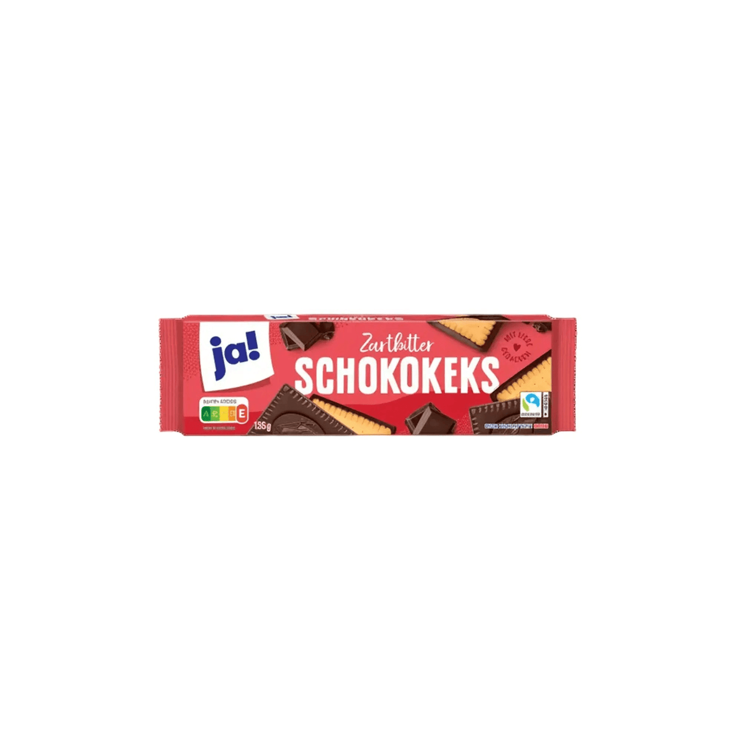 Mørk sjokoladekjeks 125 g - DEALS-OF-NORWAY