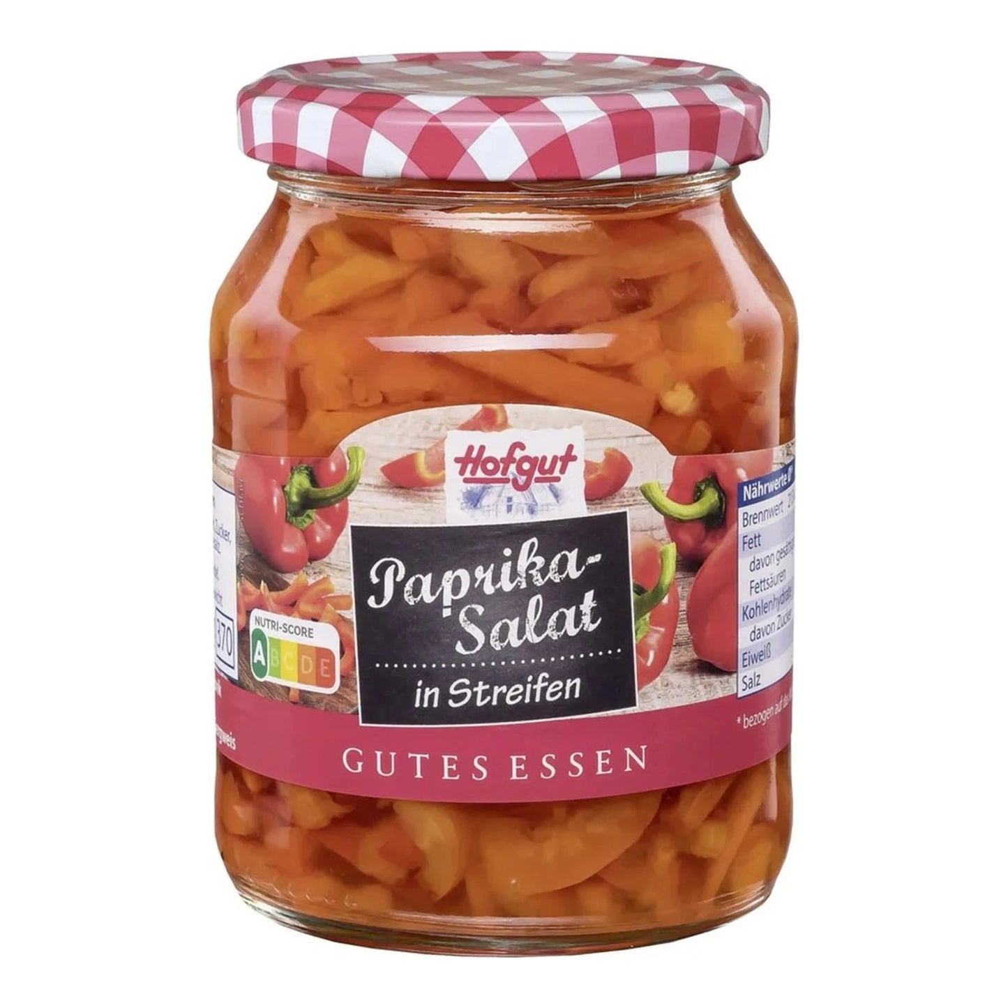 Paprikasalat i strimler, 370 ml glass - DEALS-OF-NORWAY