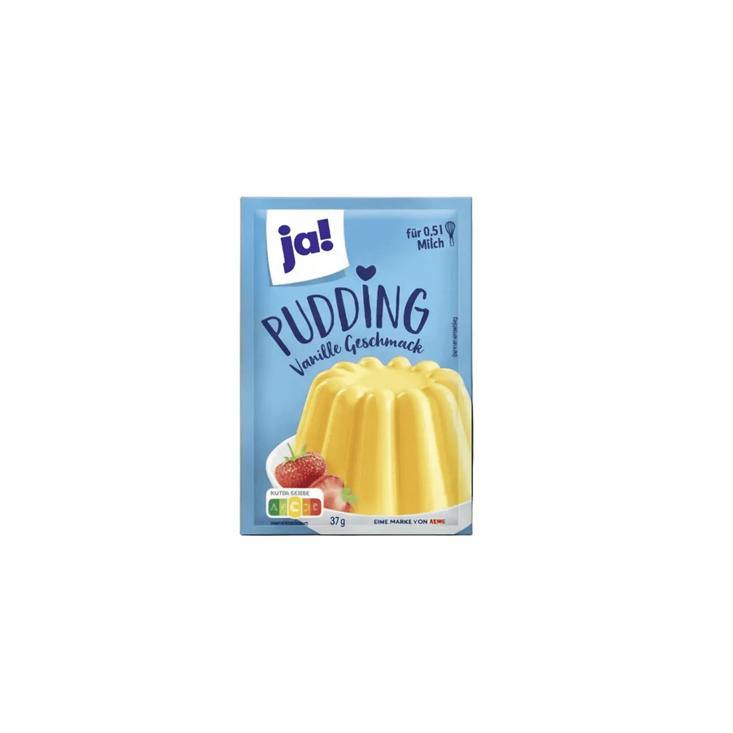 Puddingpulver med vaniljesmak, 5 × 37 g - DEALS-OF-NORWAY