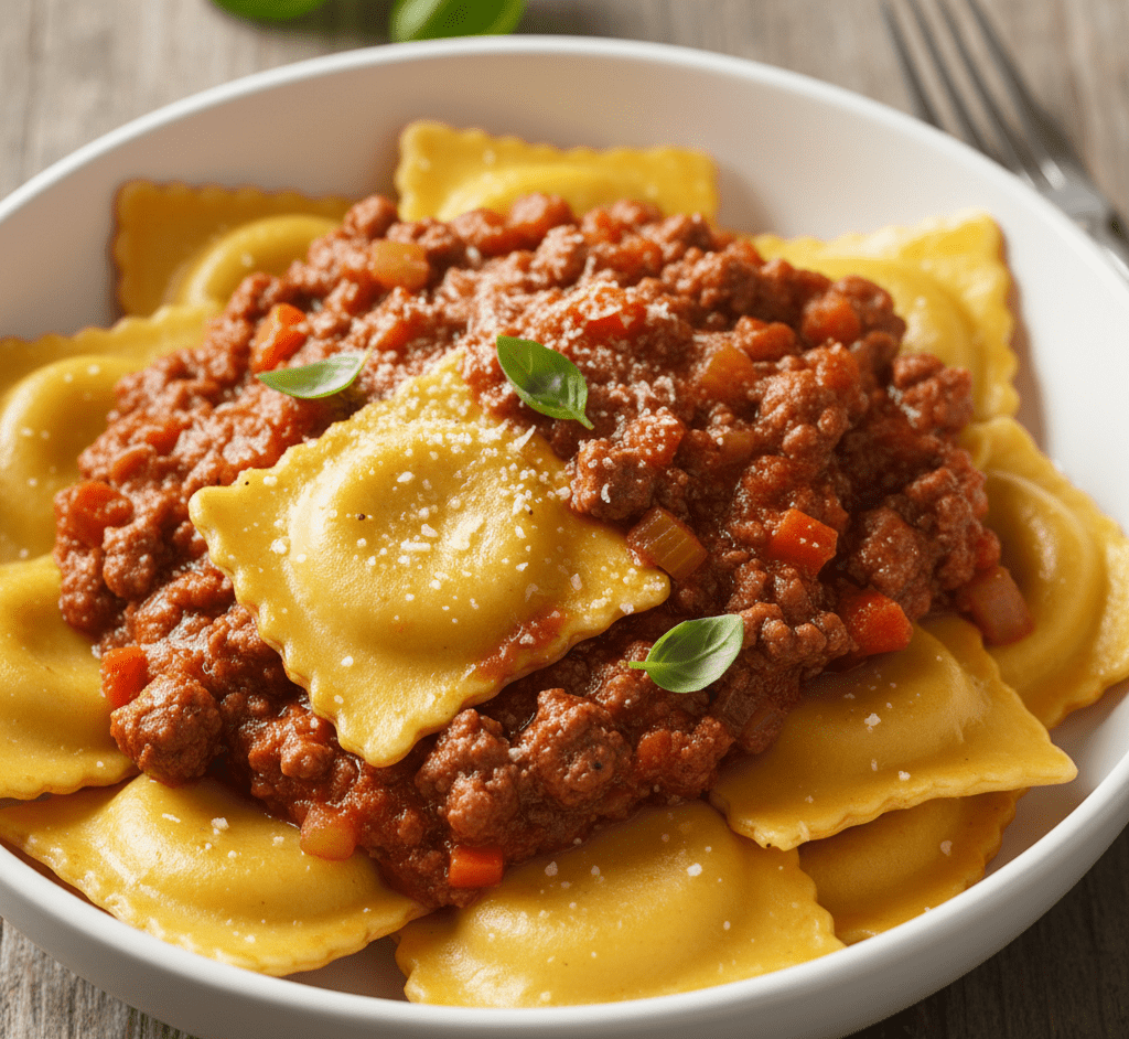 Ravioli bolognese, 800 g boks - NORMAE