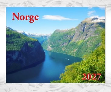 Stor Norgeskalender 2027 - NORMAE