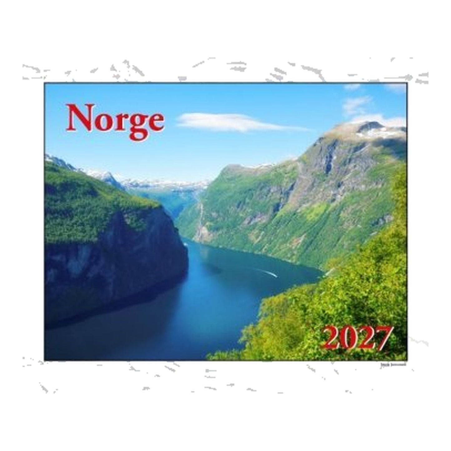 Stor Norgeskalender 2027 - NORMAE