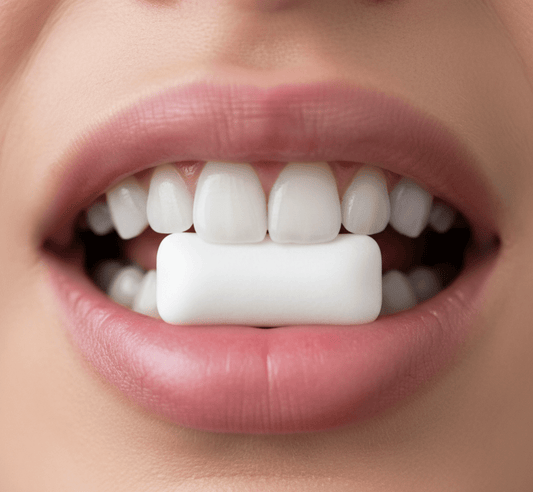 Tyggegummi med hvit mynte, sukkerfri, 50 stk. - NORMAE