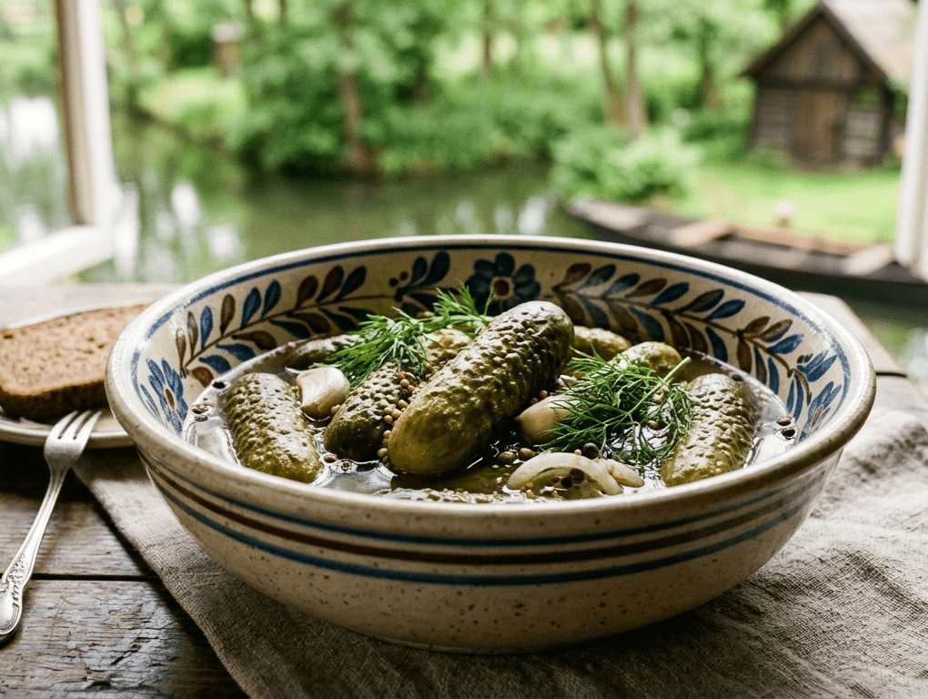 Agurker med salt og dill, i saltlake - DEALS - OF - NORWAY