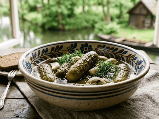 Agurker med salt og dill, i saltlake - DEALS - OF - NORWAY