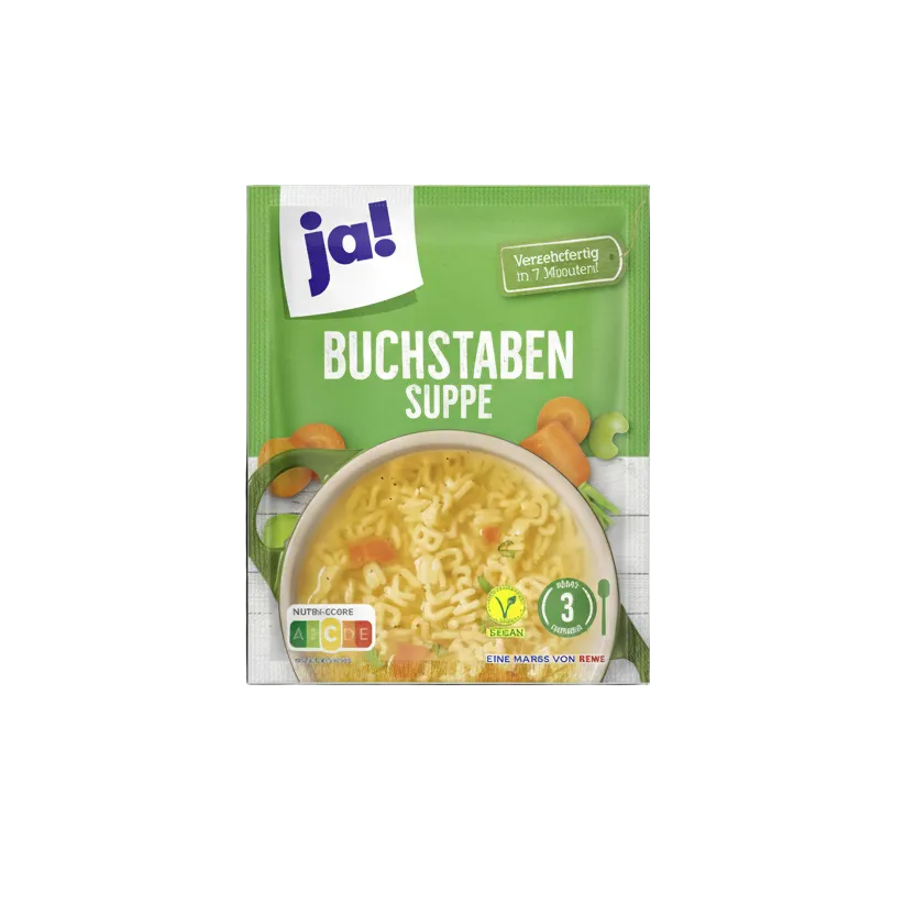 Bokstavsuppe - pose for 750 ml - NORMAE