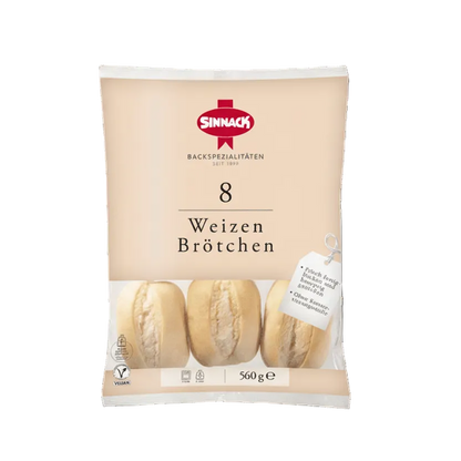 Brød med blandet strø 560 g, 8 stk. - NORMAE