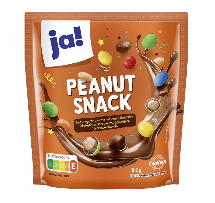 choviva peanøttsnacks, 300 g pose - NORMAE