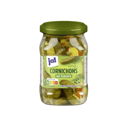 Cornichoner med urter, 190 g - DEALS-OF-NORWAY