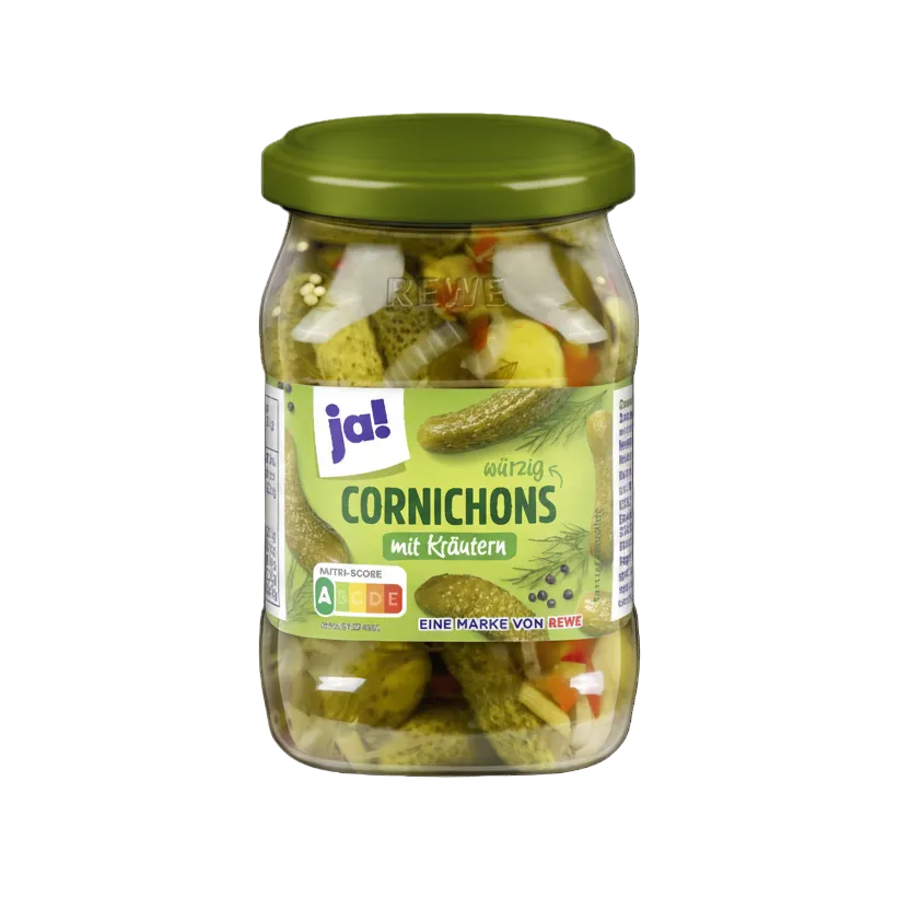 Cornichoner med urter, 190 g - NORMAE