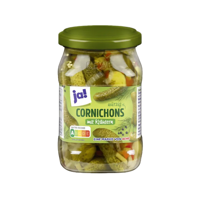 Cornichoner med urter, 190 g - NORMAE