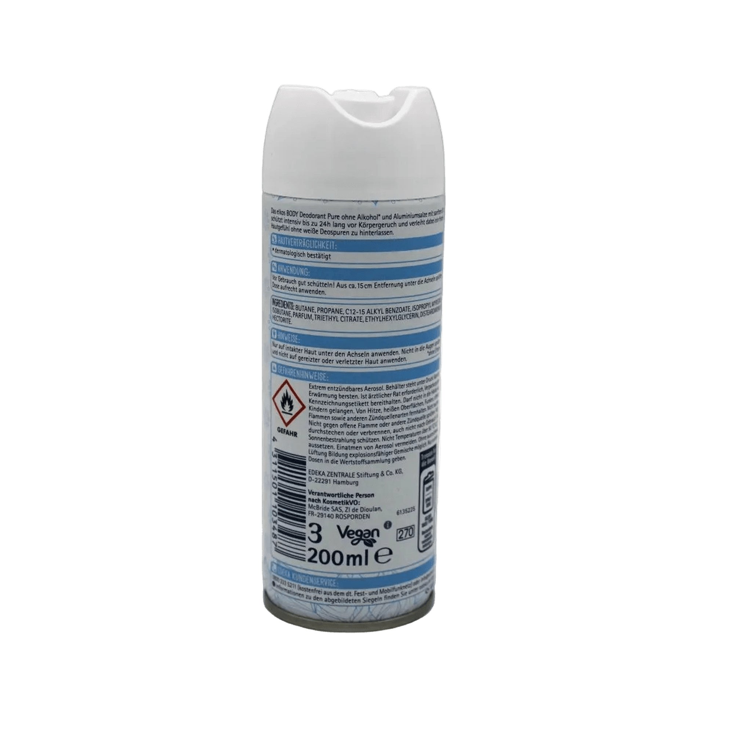 Deospray for kvinner Pure Sensitiv 200 ml - DEALS-OF-NORWAY