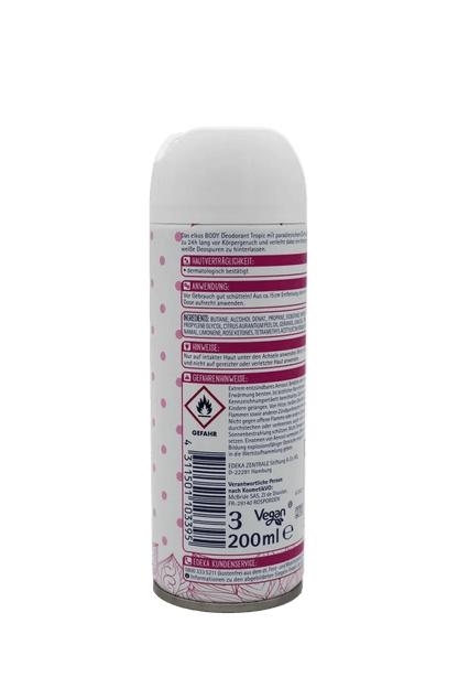 Deospray for kvinner Tropic 200 ml - DEALS-OF-NORWAY