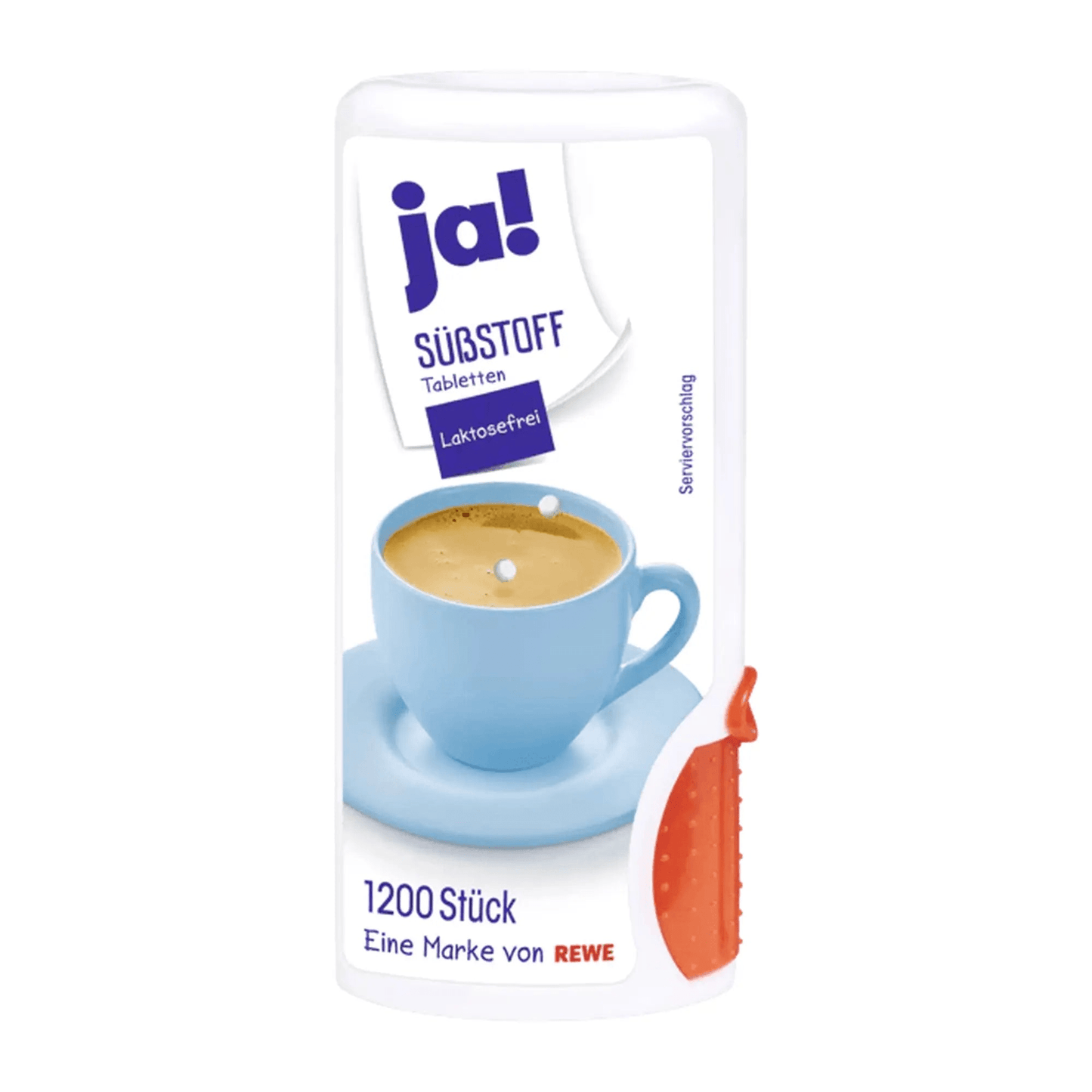 Dispenser med søtstofftabletter, 1200 stk. - DEALS-OF-NORWAY