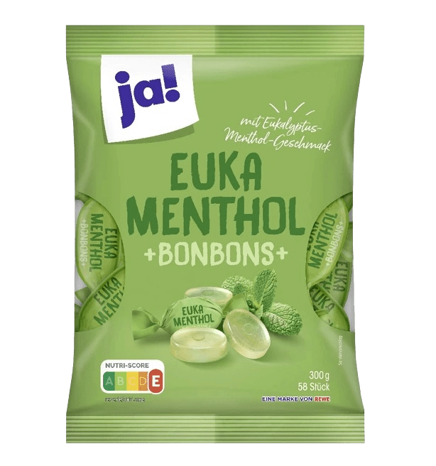 Euka mentolpastiller 300 g - NORMAE