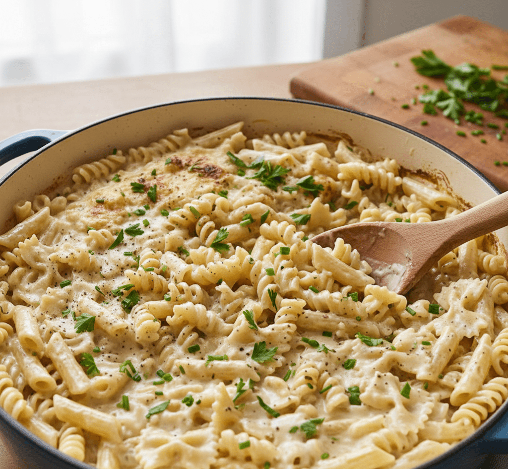 Ferdigrett med pasta i fløtesaus 63 g - NORMAE