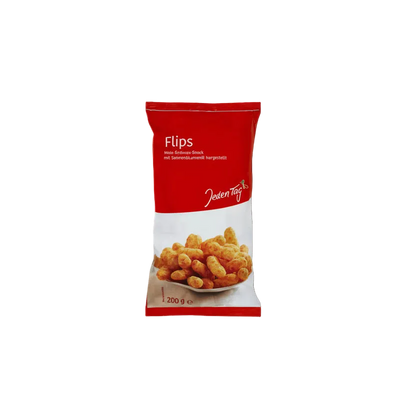 Flips Mais - Peanøtt - Snack, 200g pose - NORMAE