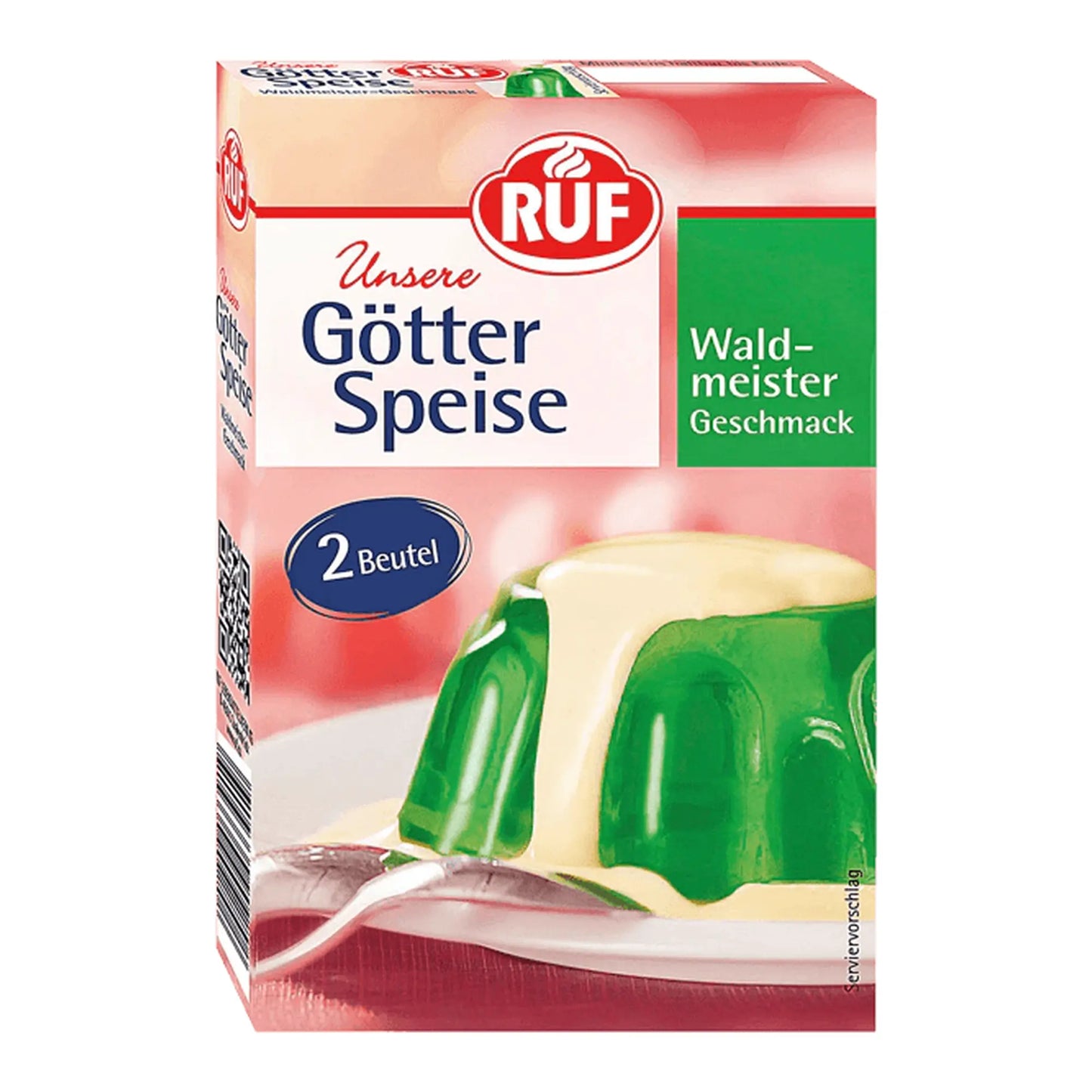 Götterspeise med skogsmynte, 2 x 12 g - DEALS-OF-NORWAY