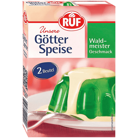 Götterspeise med skogsmynte, 2 x 12 g - DEALS-OF-NORWAY