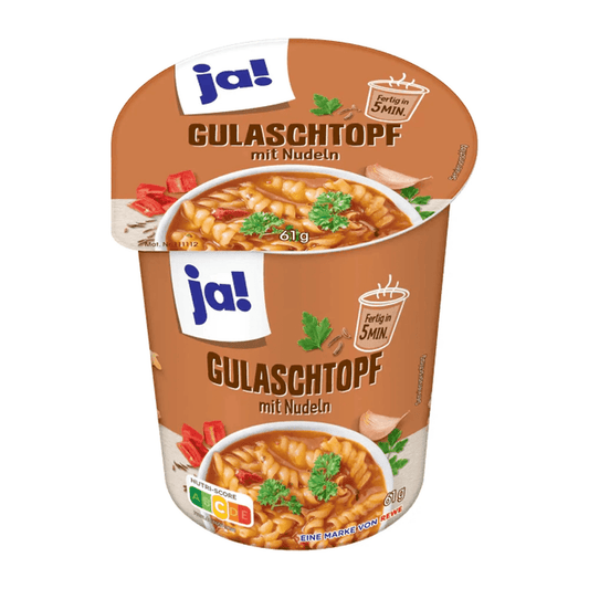 Gulaschgryte med nudler, 61 g kopp - DEALS-OF-NORWAY