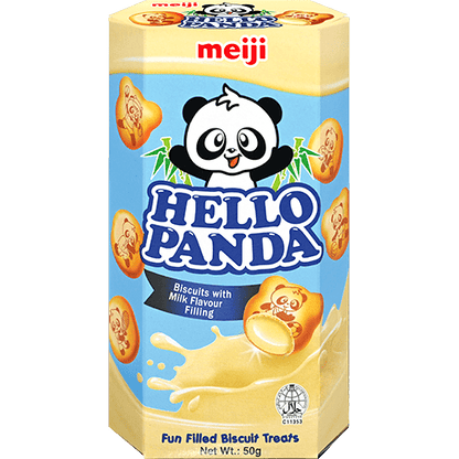 Hello Panda - kjeks med melkekremfyll 50 g - DEALS - OF - NORWAY