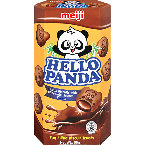 Hello Panda sjokoladekjeks med sjokoladefyll 50 g - DEALS - OF - NORWAY