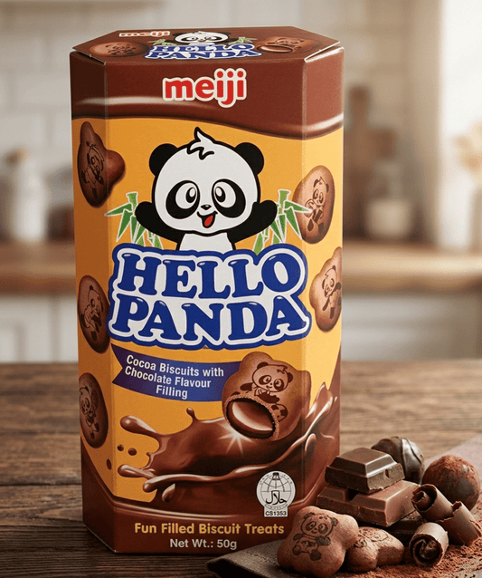 Hello Panda sjokoladekjeks med sjokoladefyll 50 g - DEALS - OF - NORWAY
