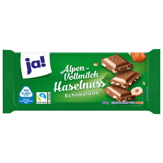 Helmelk - og hasselnøttsjokolade 100 g - NORMAE