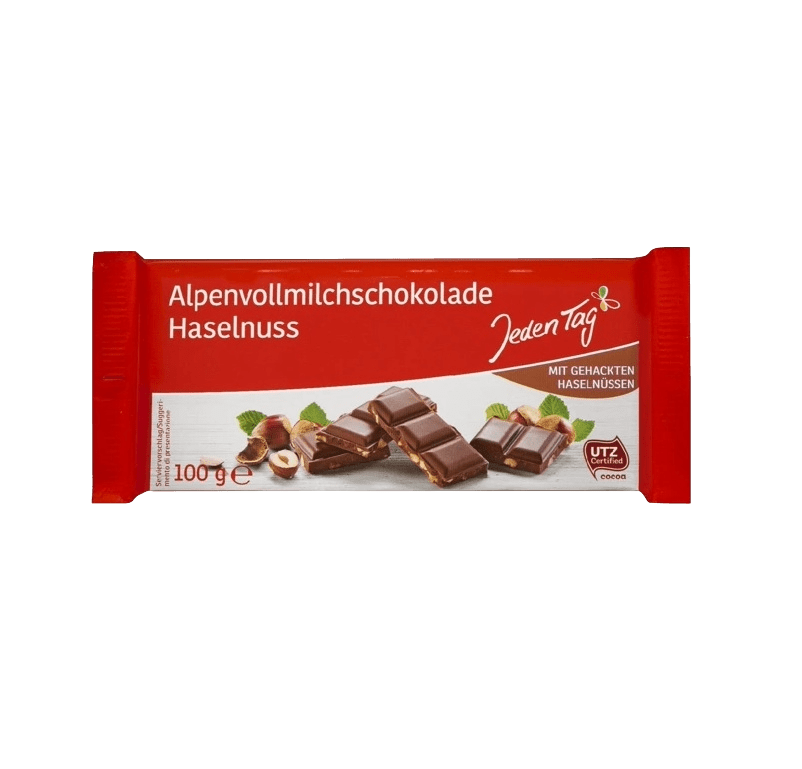 Helmelk Sjokolade med Hasselnøtter - NORMAE