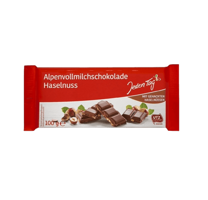 Helmelk Sjokolade med Hasselnøtter - NORMAE