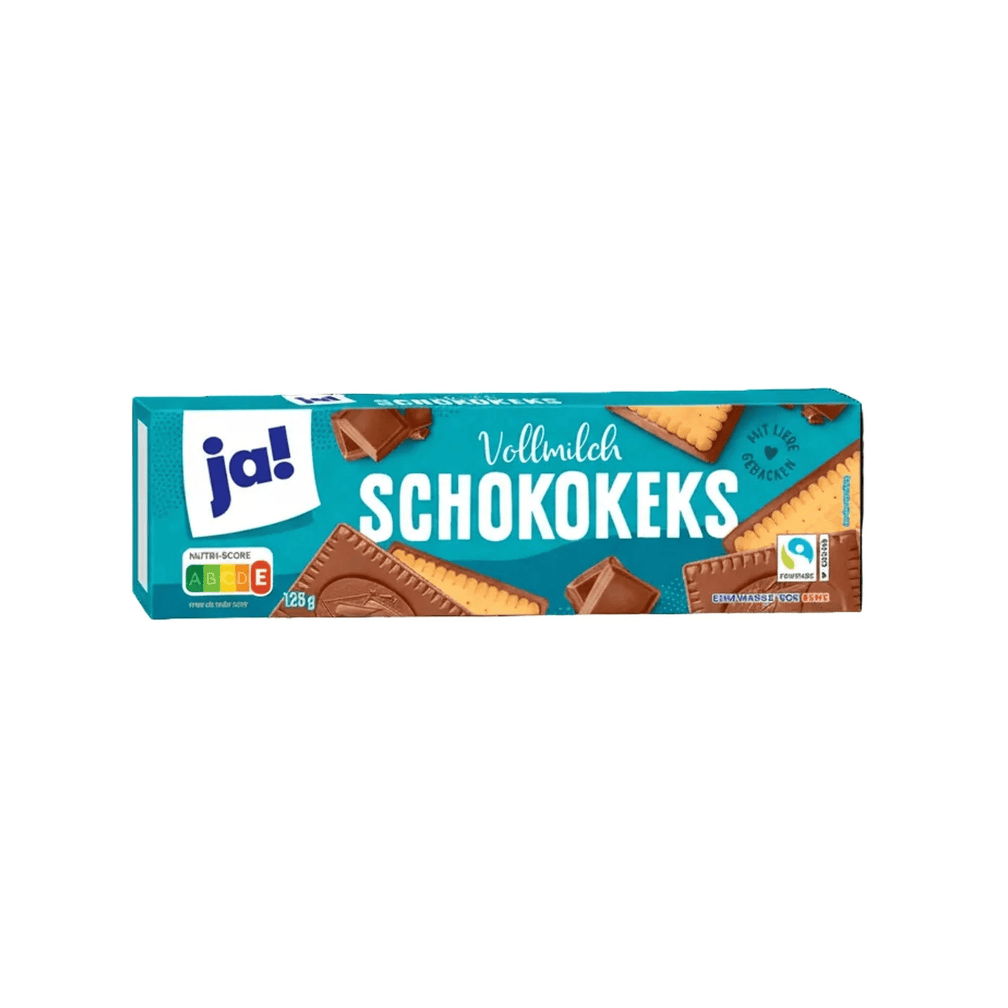 Helmelk sjokoladekjeks 125 g - DEALS-OF-NORWAY