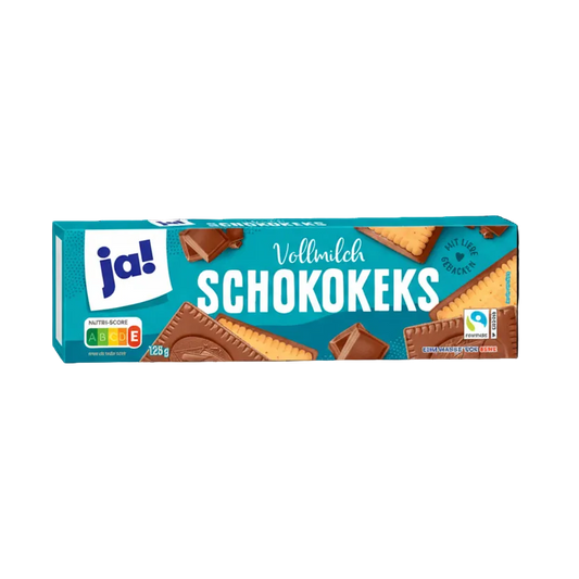 Helmelk sjokoladekjeks 125 g - NORMAE